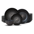 Dorsch Noir Stoneware Set 24 Pcs