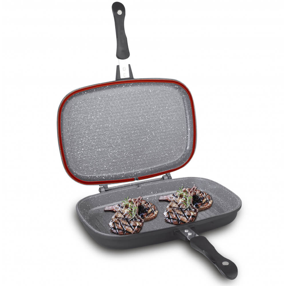 Dorsch Double Grillpan non-stick healthy - 36cm