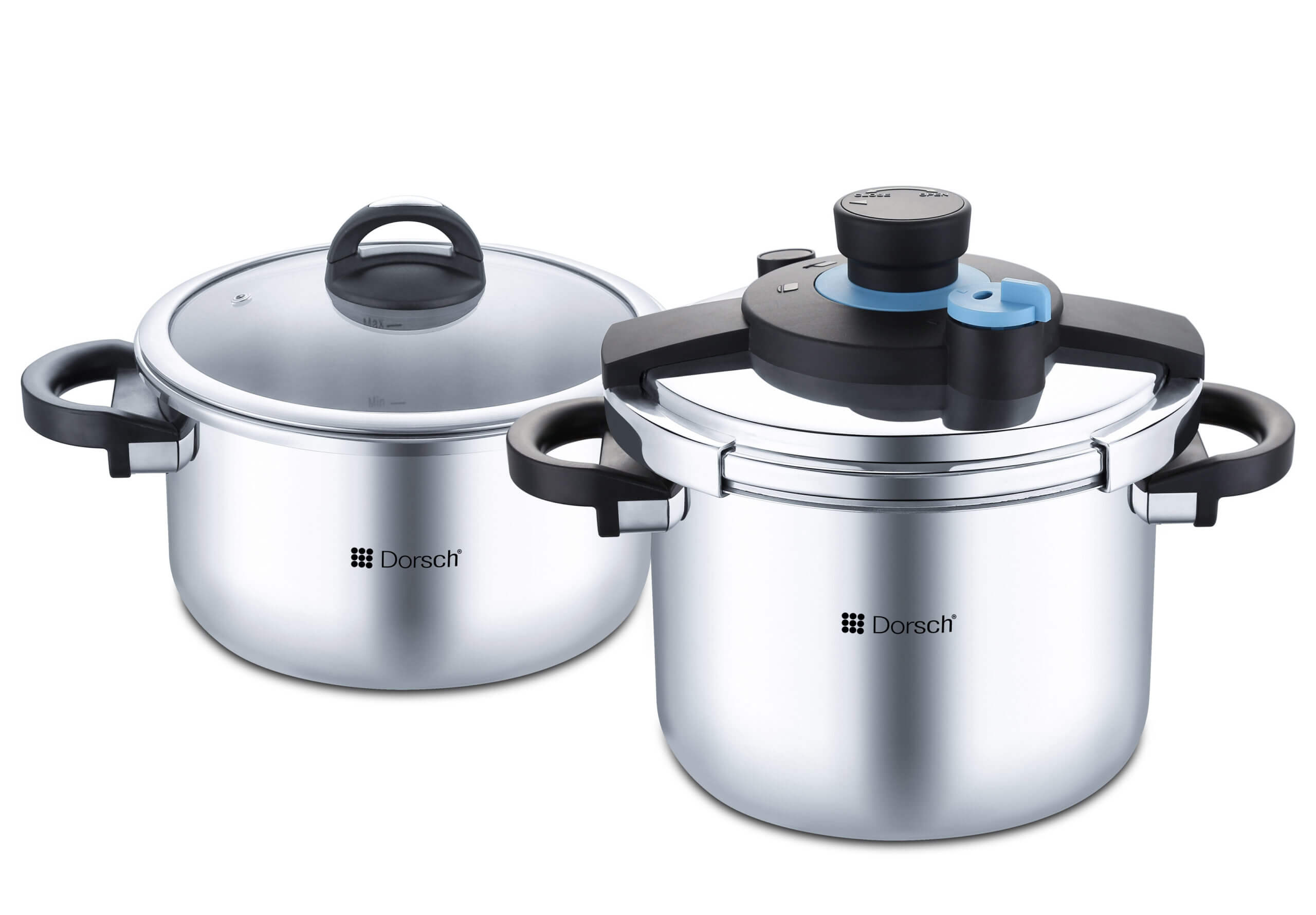 Dorsch Pressure Cooker Set GoPress 6L + 8L
