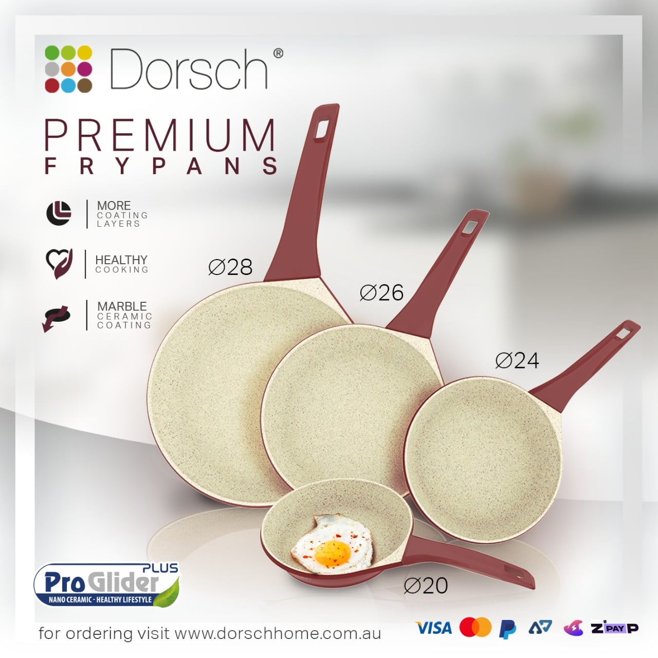 Dorsch Premium Frypans Set